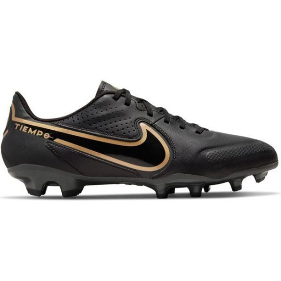 Sepatu Bola Nike Tiempo Legend 9 Academy MG Shadow Black Metallic Dark Grey Anthracite DA1174-007