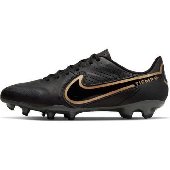 Sepatu Bola Nike Tiempo Legend 9 Academy MG Shadow Black Metallic Dark Grey Anthracite DA1174-007