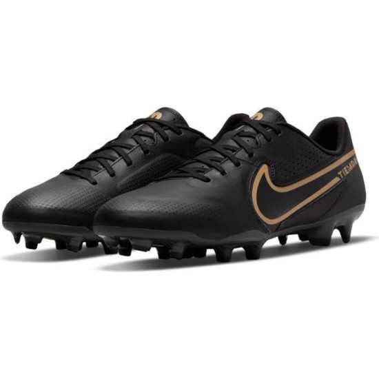 Sepatu Bola Nike Tiempo Legend 9 Academy MG Shadow Black Metallic Dark Grey Anthracite DA1174-007