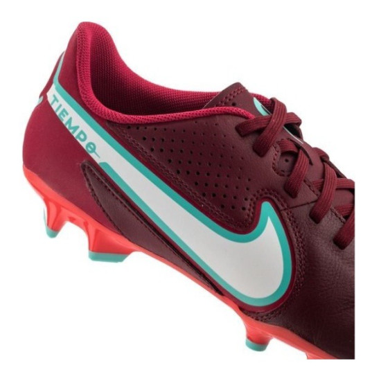 Sepatu Bola Nike Tiempo Legend 9 Academy MG Blueprint Team Red White Mystic Hibiscus DA1174-616