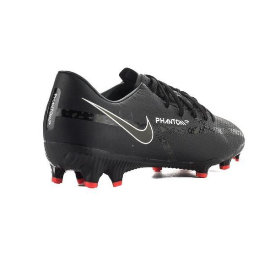 Sepatu Bola Nike Phantom GT 2 Academy MG Shadow Black Dark Smoke Grey Summit White DA4433-001