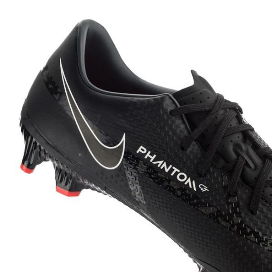 Sepatu Bola Nike Phantom GT 2 Academy MG Shadow Black Dark Smoke Grey Summit White DA4433-001