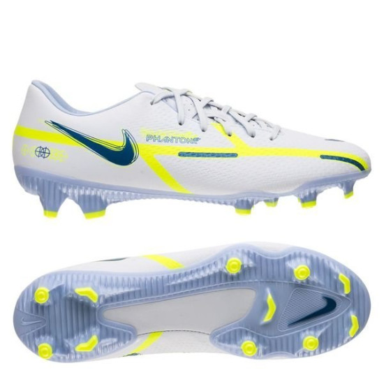 Sepatu Bola Nike Phantom GT 2 Academy MG The Progress Football Grey Blackened Blue DA4433-054