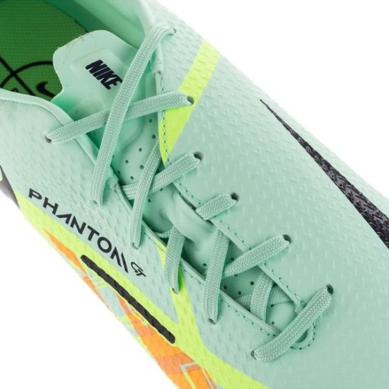 Sepatu Bola Nike Phantom GT 2 Academy MG Bonded Mint Foam Blackened Blue Ghost Green DA4433-343