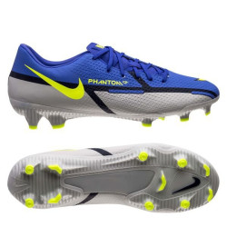 Sepatu Bola Nike Phantom GT 2 Academy MG Recharge Sapphire Volt Grey Fog Blue Void DA4433-570