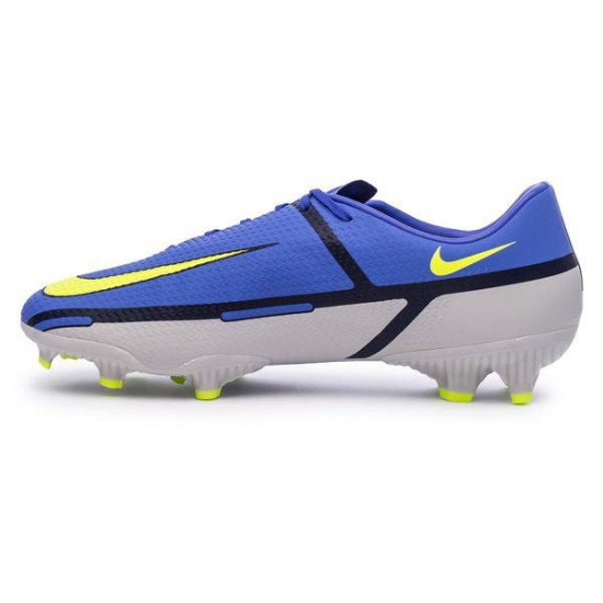 Sepatu Bola Nike Phantom GT 2 Academy MG Recharge Sapphire Volt Grey Fog Blue Void DA4433-570