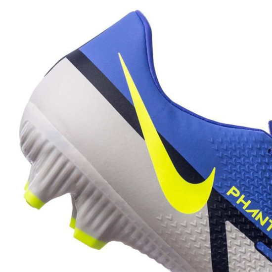 Sepatu Bola Nike Phantom GT 2 Academy MG Recharge Sapphire Volt Grey Fog Blue Void DA4433-570