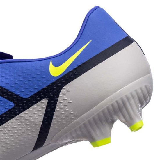 Sepatu Bola Nike Phantom GT 2 Academy MG Recharge Sapphire Volt Grey Fog Blue Void DA4433-570