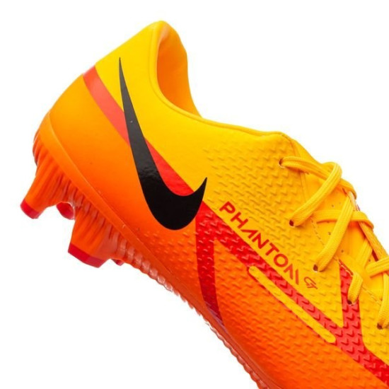 Sepatu Bola Nike Phantom GT 2 Academy MG Blueprint Laser Orange Black Total Orange DA4433-808