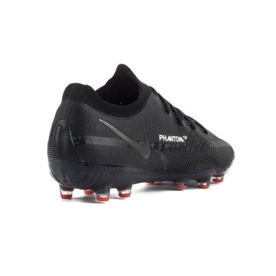 Sepatu Bola Nike Phantom GT 2 Elite AG PRO Shadow Black Dark Smoke Grey Summit White DC0748-001