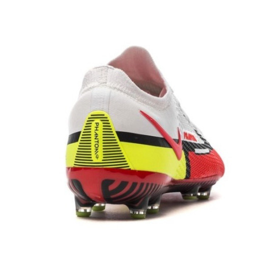 Sepatu Bola Nike Phantom GT 2 Elite AG PRO Motivation White Bright Crimson Volt Black DC0748-167