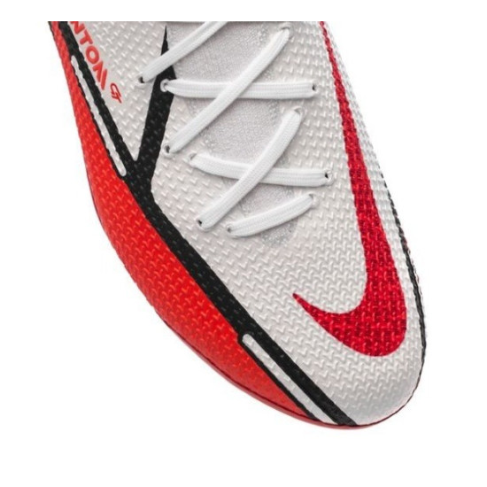 Sepatu Bola Nike Phantom GT 2 Elite AG PRO Motivation White Bright Crimson Volt Black DC0748-167