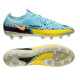 Sepatu Bola Nike Phantom GT 2 Elite AG PRO Lucent Glacier Ice Black Yellow Strike DC0748-407