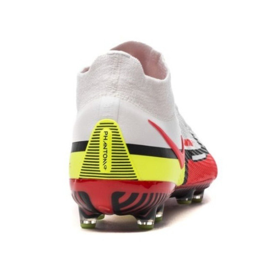 Sepatu Bola Nike Phantom GT 2 Elite DF AG PRO Motivation White Bright Crimson Volt Black DC0749-167