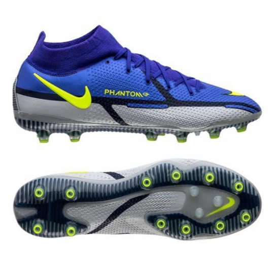 Sepatu Bola Nike Phantom GT 2 Elite DF AG PRO Recharge Sapphire