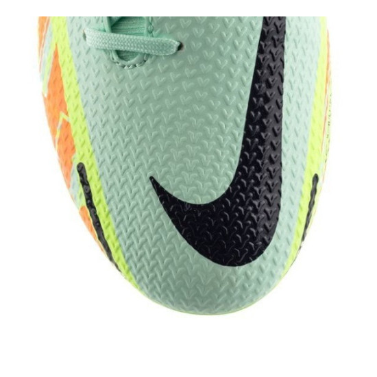 Sepatu Bola Nike Phantom GT 2 Academy DF MG Bonded Mint Foam Blackened Blue Ghost Green DC0797-343