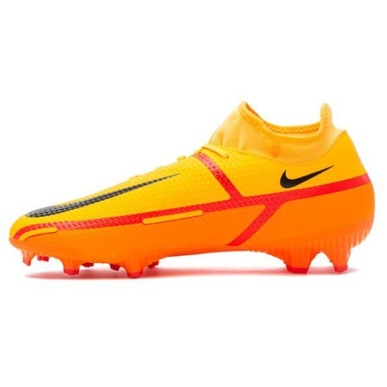 Sepatu Bola Nike Phantom GT 2 Academy DF MG Blueprint Laser Orange Black Total Orange DC0797-808