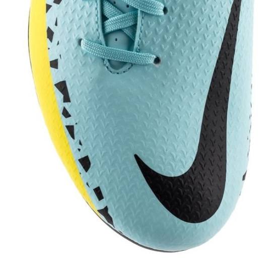 Sepatu Bola Nike Phantom GT 2 Academy SG PRO Anti Clog Lucent Glacier Ice Black Yellow Strike DC0799-407