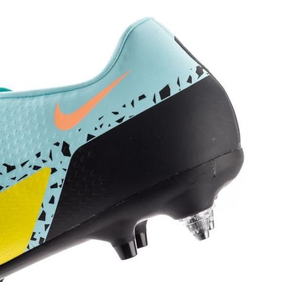 Sepatu Bola Nike Phantom GT 2 Academy SG PRO Anti Clog Lucent Glacier Ice Black Yellow Strike DC0799-407