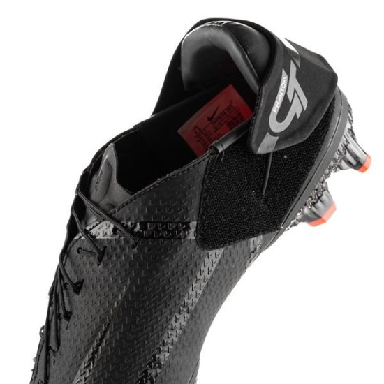 Sepatu Bola Nike Phantom GT 2 Academy FlyEase MG Shadow Black Dark Smoke Grey Summit White DH9638-001