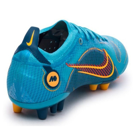 Sepatu Bola Nike Mercurial Vapor 14 Elite AG-PRO Blueprint Chlorine Blue Laser Orange Marina DJ2833-484