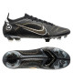 Sepatu Bola Nike Mercurial Vapor 14 Elite FG Shadow Black Metallic Gold Metallic Silver DJ2837-007