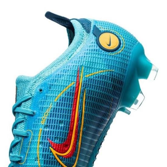 Sepatu Bola Nike Mercurial Vapor 14 Elite FG Blueprint Chlorine Blue Laser  Orange Marina DJ2837-484