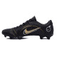 Sepatu Bola Nike Mercurial Vapor 14 Academy MG Shadow Black Metallic Gold Metallic Silver DJ2869-007