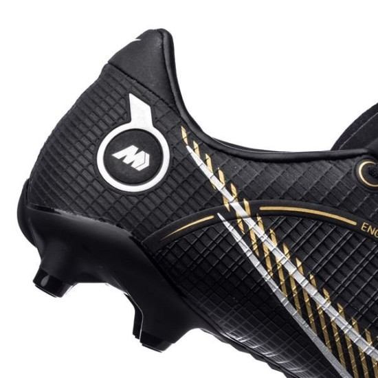 Sepatu Bola Nike Mercurial Vapor 14 Elite AG PRO Shadow Black Metallic Gold  Metallic Silver DJ2833