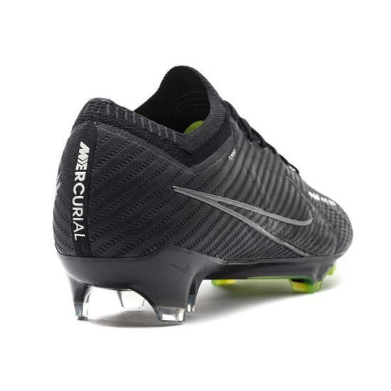 Sepatu Bola Nike Air Zoom Mercurial Vapor 15 Elite FG Shadow Black Dark Smoke Grey Summit White Volt DJ4978-001