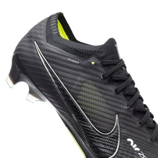 Sepatu Bola Nike Air Zoom Mercurial Vapor 15 Elite FG Shadow Black Dark Smoke Grey Summit White Volt DJ4978-001