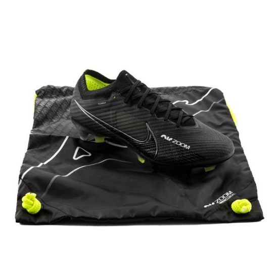 Nike Air Zoom Mercurial Vapor 15 Elite SG-PRO Anti-Clog - Black/Dark Smoke  Grey/Summit White/Volt