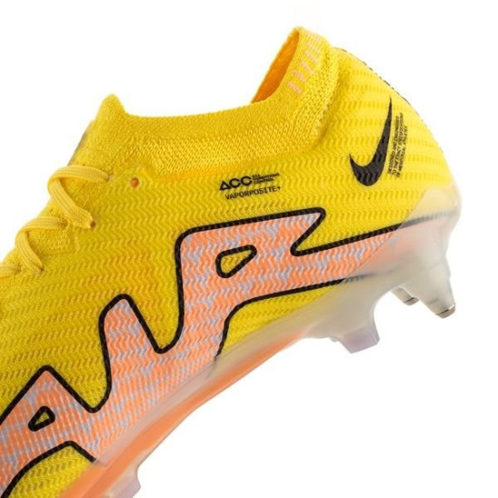 Sepatu Bola Nike Air Zoom Mercurial Vapor 15 Elite SG PRO Anti Clog Lucent Yellow Strike Sunset Glow Doll DJ5168-780