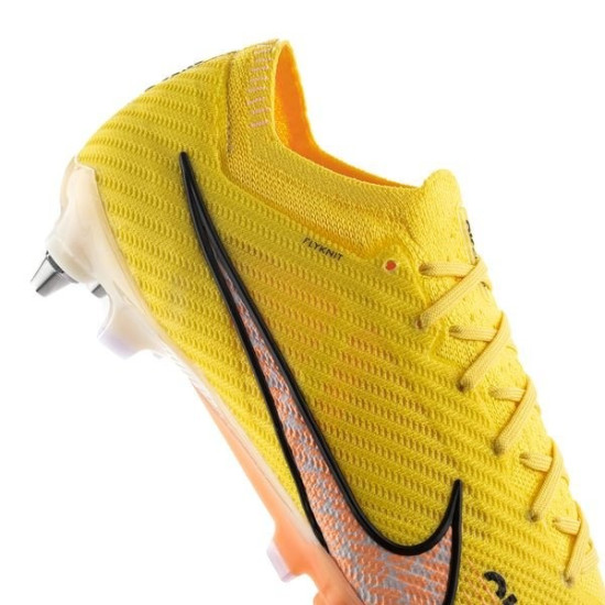 Sepatu Bola Nike Air Zoom Mercurial Vapor 15 Elite SG PRO Promo Lucent Yellow Strike Sunset Glow Doll DJ5594-781