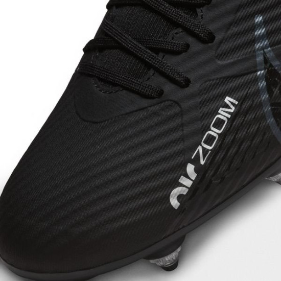 Sepatu Bola Nike Air Zoom Mercurial Superfly 9 Academy SG PRO Anti Clog Shadow Black Dark Smoke Grey Summit White Volt DJ5628-001