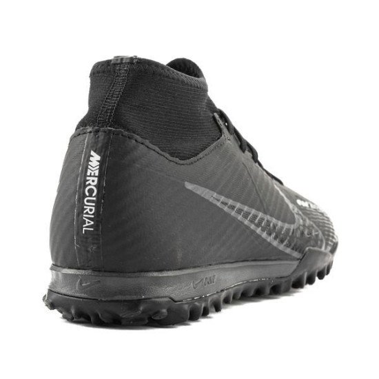 Sepatu Futsal Nike Air Zoom Mercurial Superfly 9 Academy TF Shadow Black Dark Smoke Grey Summit White Volt DJ5629-001