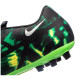 Sepatu Bola Nike Phantom GT 2 Academy AG Shockwave Black Metallic Platinum Green Strike DM0718-003