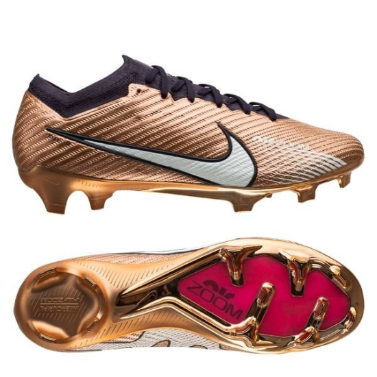 Sepatu Bola Nike Air Zoom Mercurial Vapor 15 Elite FG Generation Metallic  Copper DR5934-810