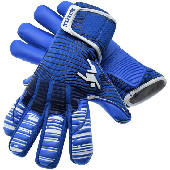 Sarung Tangan Kiper Precision GK Elite 2.0 Grip Blue White PRG837