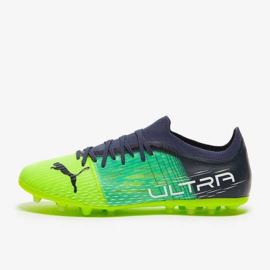 Sepatu Bola Puma Ultra 3.3 MG Green Glare Elektro Aqua Spelbound 10652603