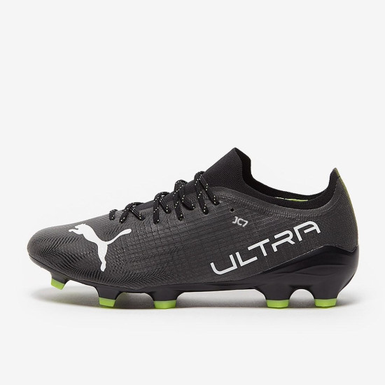 Sepatu Bola Puma Ultra 2.4 FG/AG Puma Black Puma White Fizzy Light 10669804