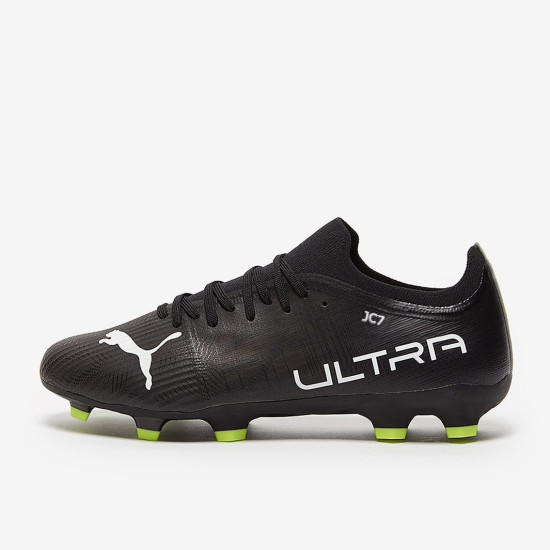 Sepatu Bola Puma Ultra 3.4 FG/AG Puma Black Puma White Fizzy Light 10669905