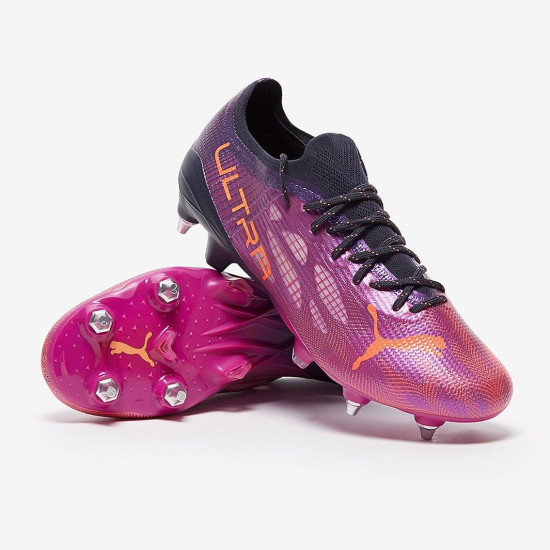 Sepatu Bola Puma Ultra 1.4 MxSG Festival Fuchsia Neon Citrus Parisian Night 10671803