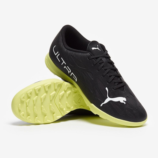 Sepatu Futsal Puma Ultra 4.4 TT Puma Black Puma White Fizzy Light 10673504