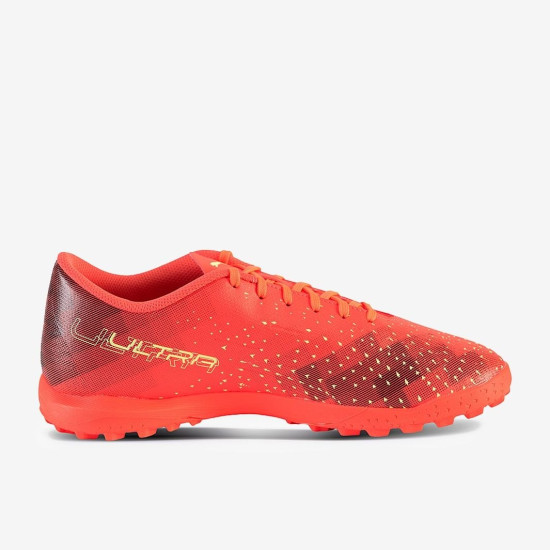 Sepatu Futsal Puma Ultra Play TT Fiery Coral Fizzy Light Puma Black 10690903