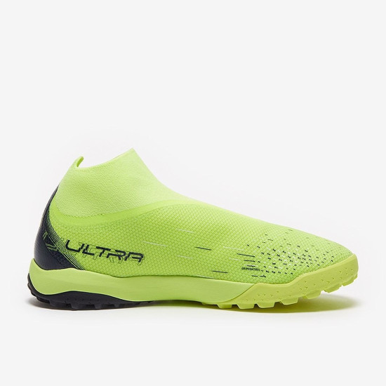 Sepatu Futsal Puma Ultra Match+ TT Fizzy Light Parisian Night Blue Glimmer 10703401