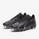 Sepatu Bola Puma Ultra Match FG/AG Black Asphalt 10734702