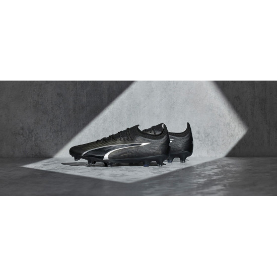 Sepatu Bola Puma Ultra Ultimate FG/AG Black Asphalt 10731102