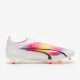 Sepatu Bola Puma ultra Ultimate FG/AG Puma White Fire Orchid 10731101