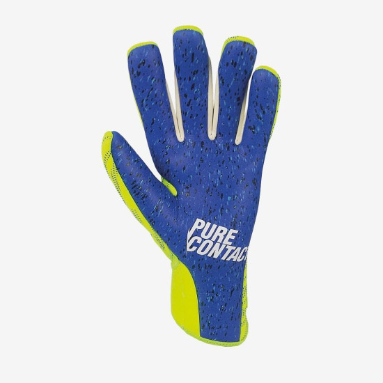 Sarung Tangan Kiper Reusch Pure Contact Fusion Safety Yellow Deep Blue Deep Blue 5170900-2199